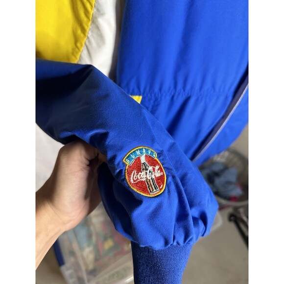 Vintage 90’s St. Louis Rams/ Coca Cola Puffer Jacket Made In USA - Picture 4 of 5